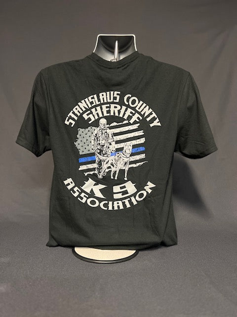 #4 New Shirt with Skeleton Deputy and K-9
