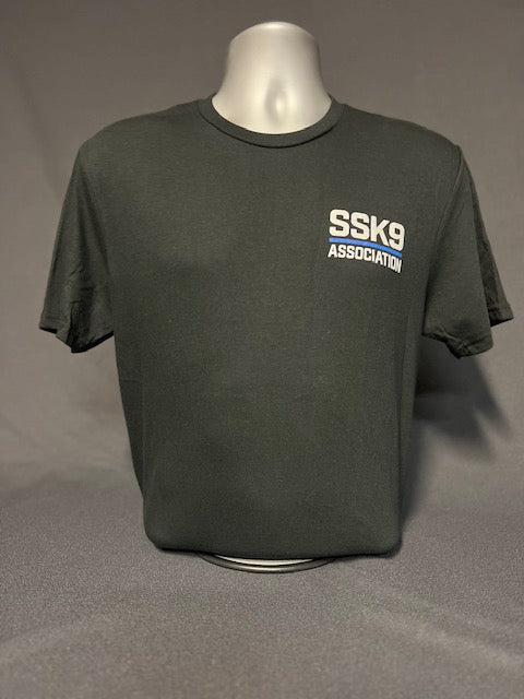 #4 New Shirt with Skeleton Deputy and K-9