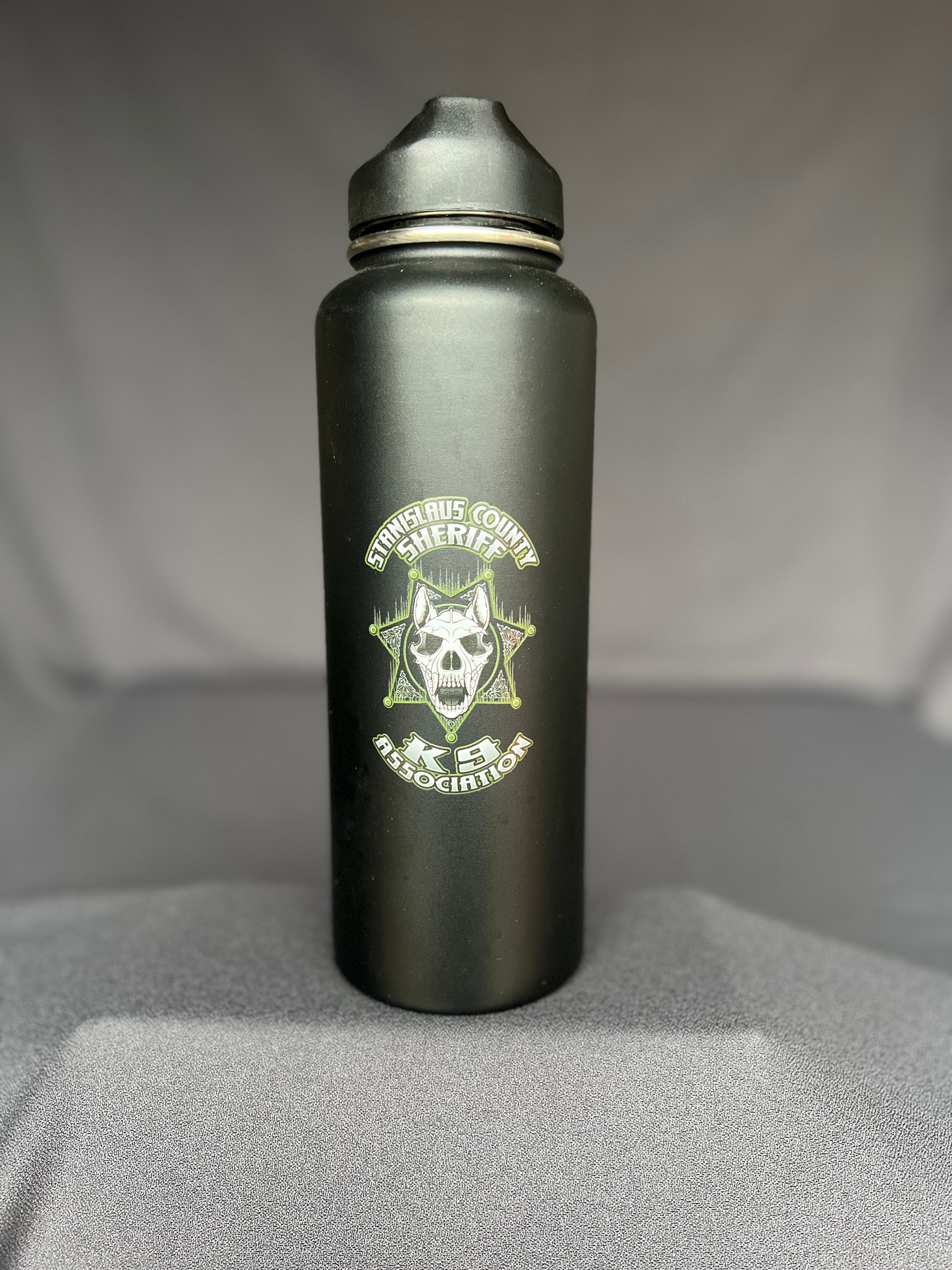 Hazy Shade 40oz Flask w/ straw Lid