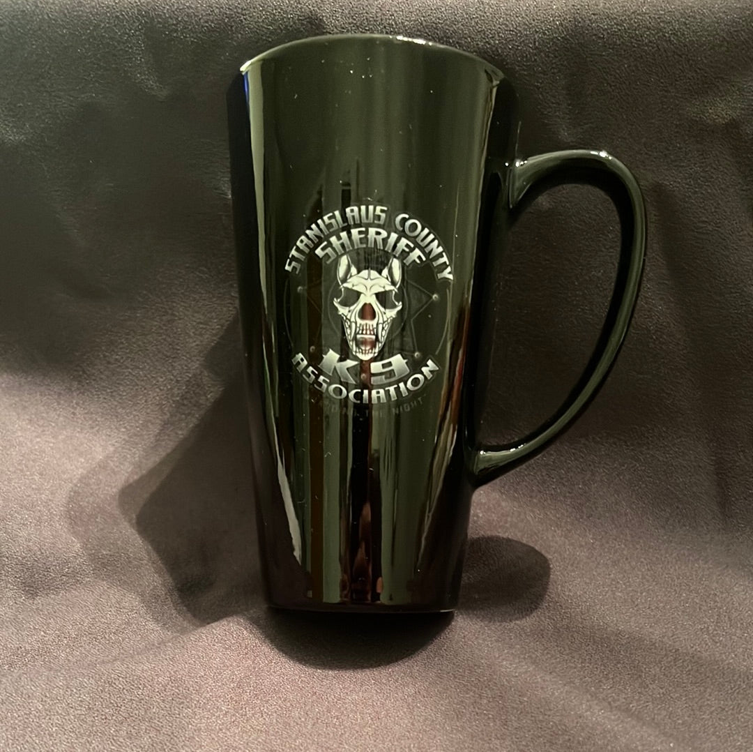 SSK9 Black Latte Mug