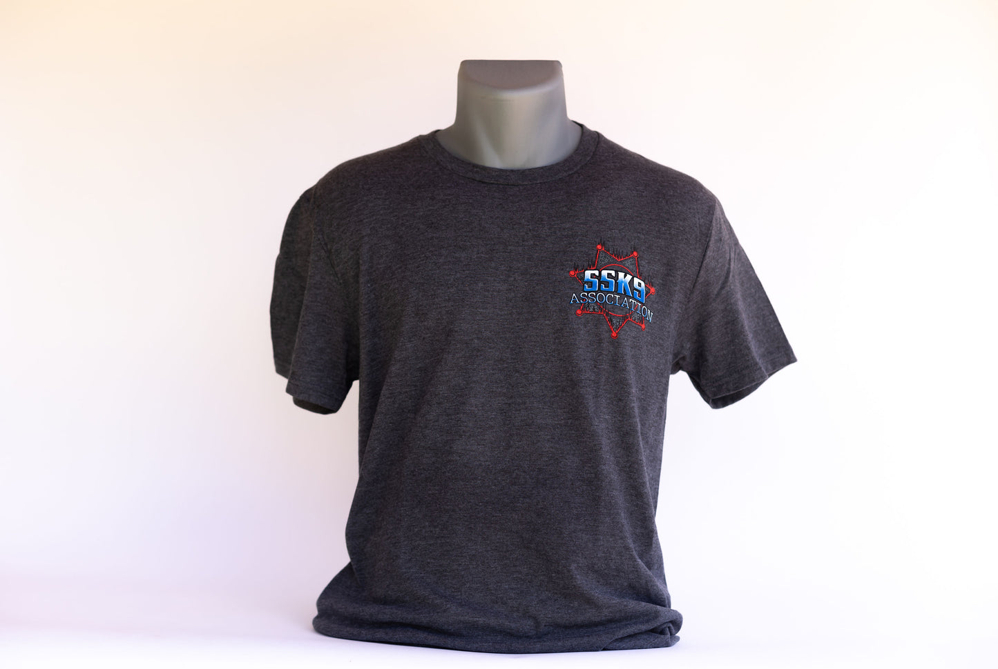 #20 Crew Neck Gray Shirt w/Red logo