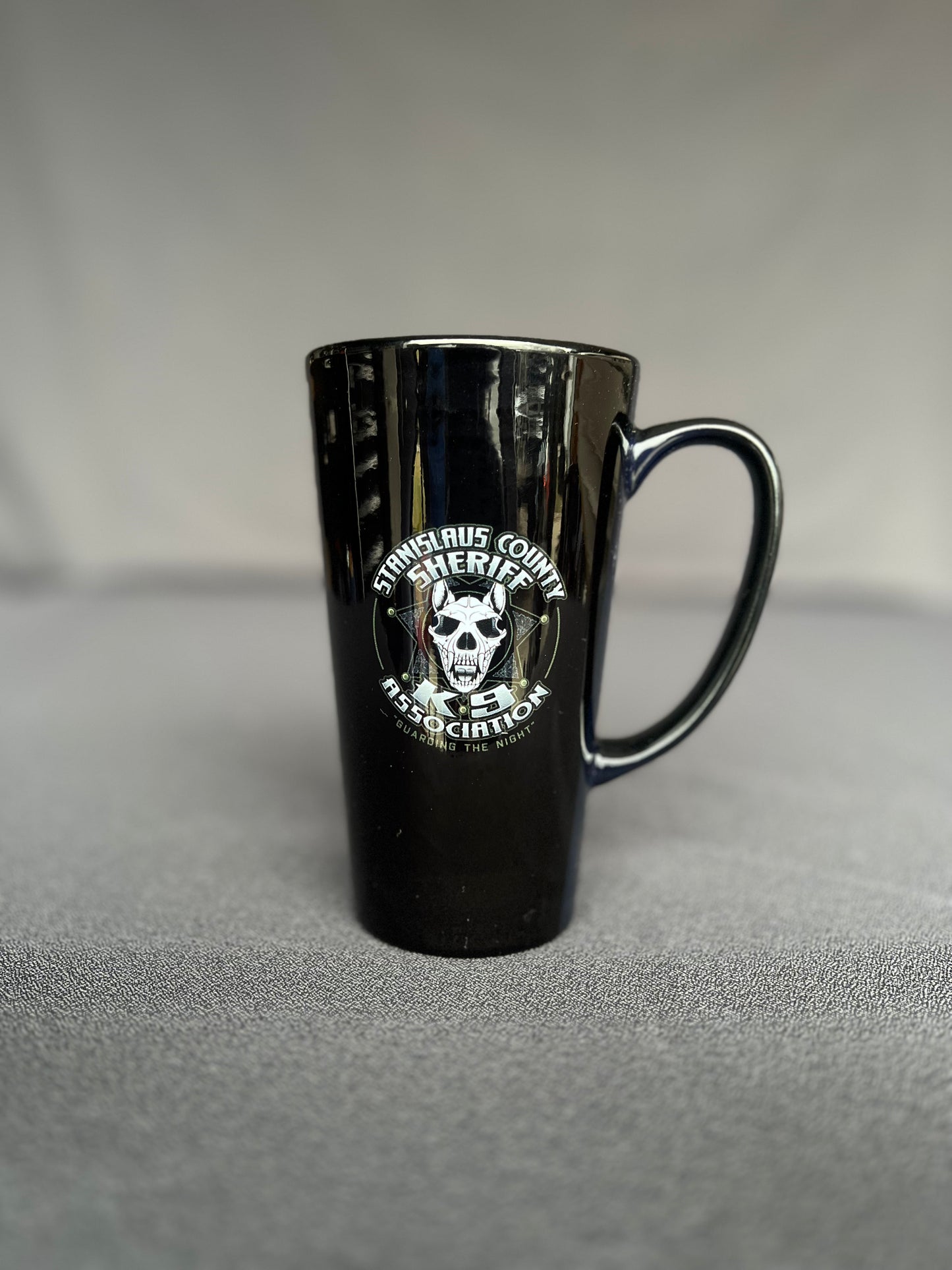 SSK9 Black Latte Mug