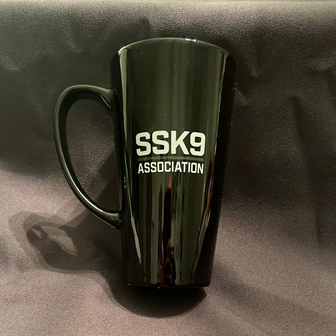 SSK9 Black Latte Mug